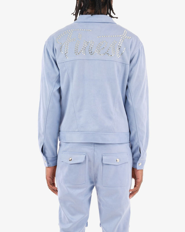 CR Suede Fabric Jacket 513620