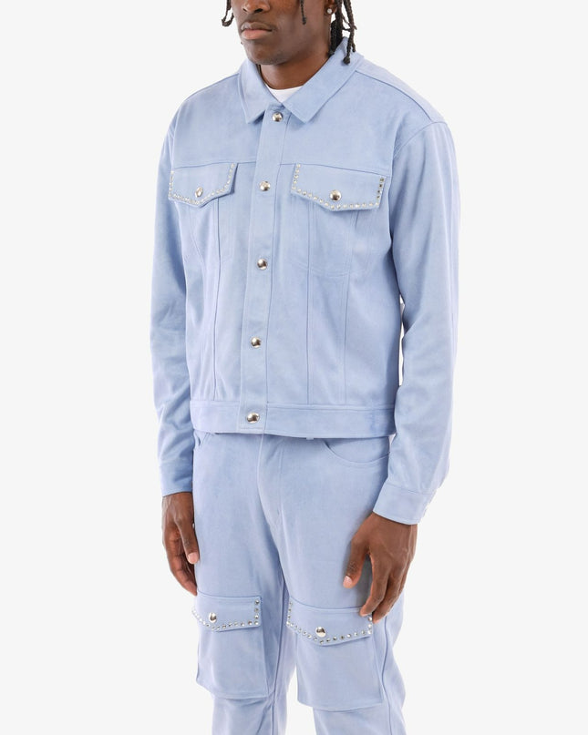 CR Suede Fabric Jacket 513620