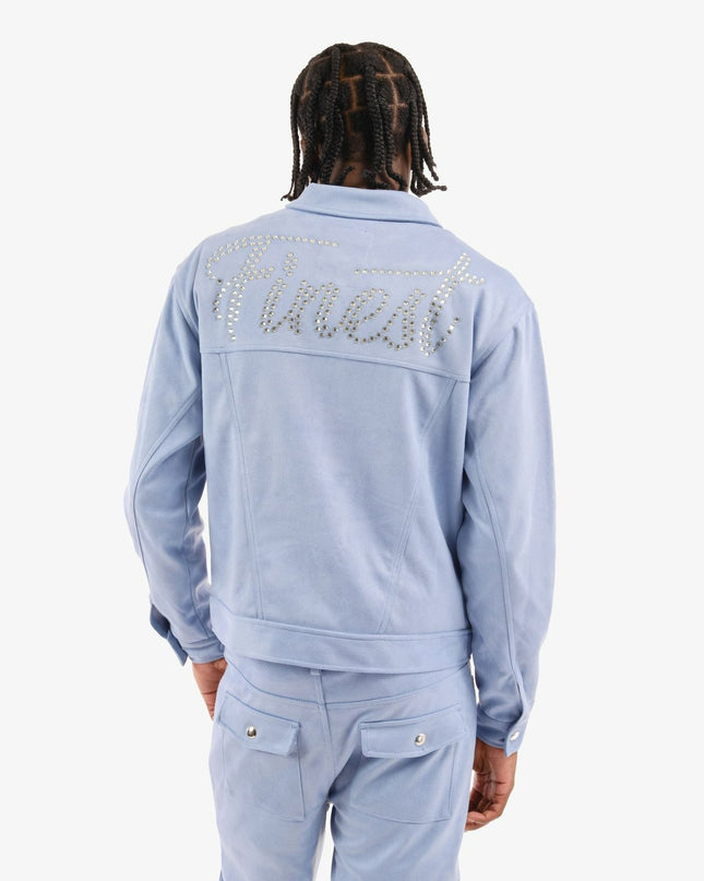 CR Suede Fabric Jacket 513620