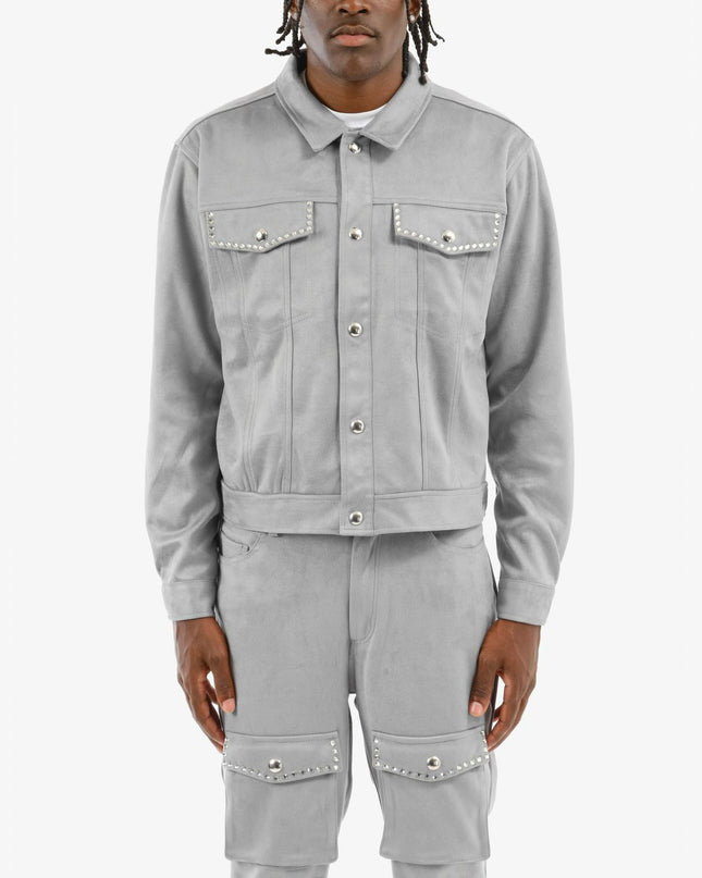 CR Suede Fabric Jacket 513620