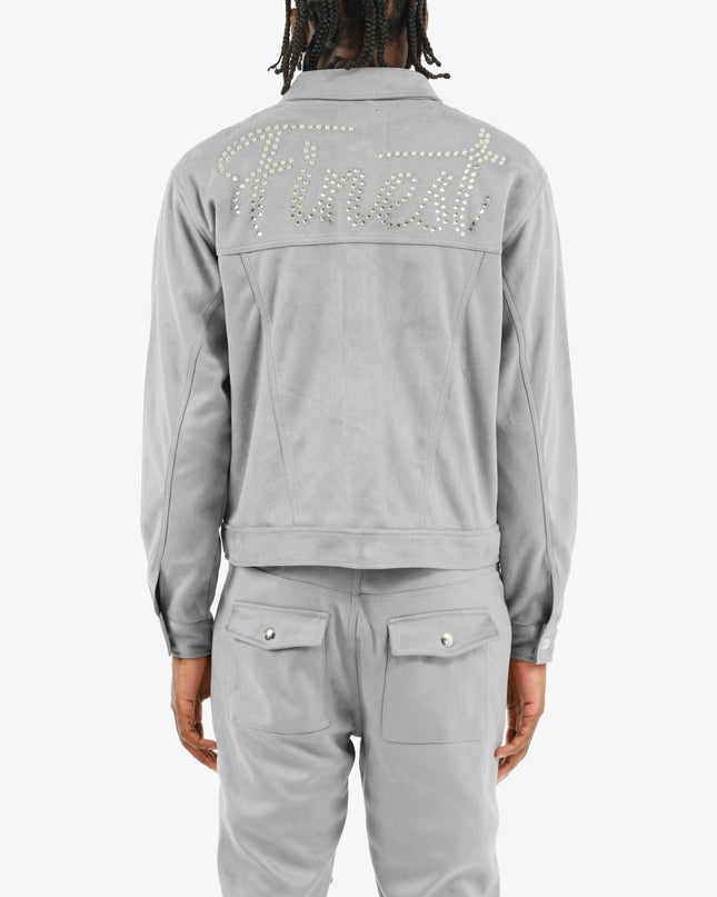 CR Suede Fabric Jacket 513620