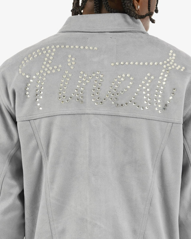 CR Suede Fabric Jacket 513620