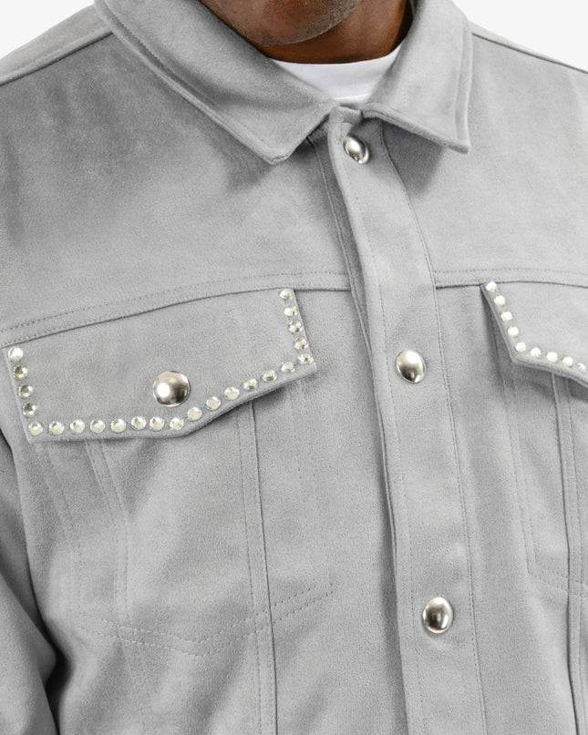 CR Suede Fabric Jacket 513620