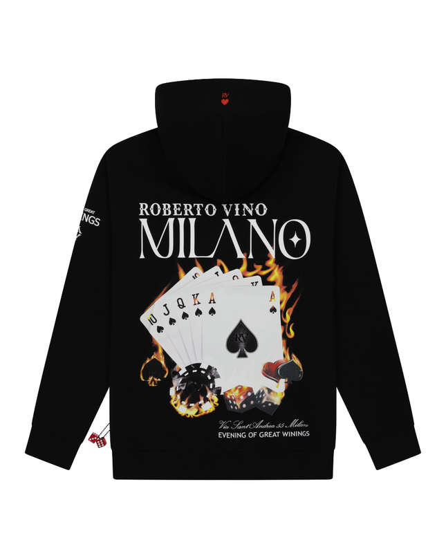 RVM Burning Cards Hoodie