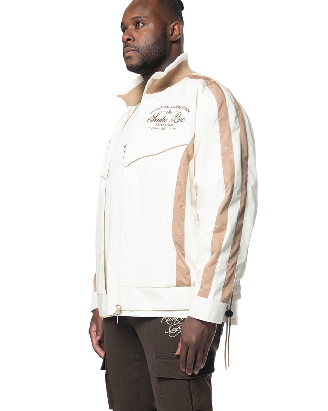 SR COLORBLOCK NYLON WINDBREAKER  (OJ24580B)