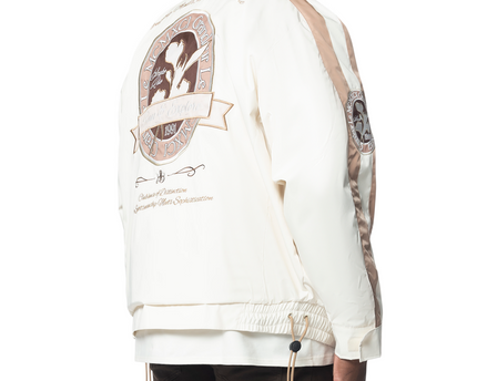 SR COLORBLOCK NYLON WINDBREAKER  (OJ24580B)