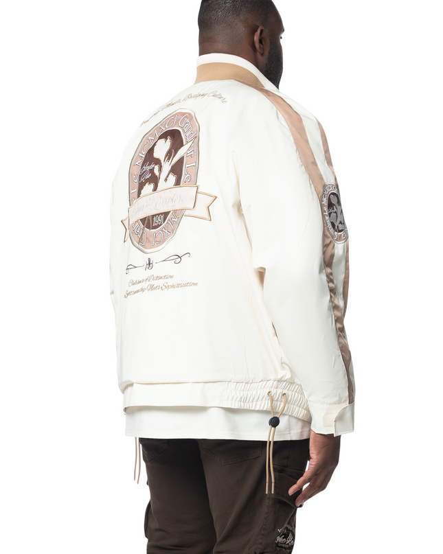 SR COLORBLOCK NYLON WINDBREAKER  (OJ24580B)