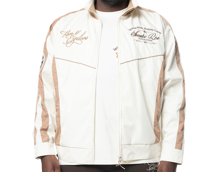 SR COLORBLOCK NYLON WINDBREAKER  (OJ24580B)