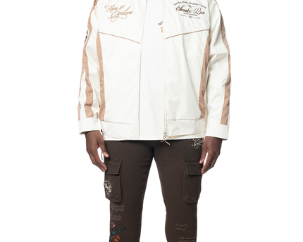 SR COLORBLOCK NYLON WINDBREAKER  (OJ24580B)