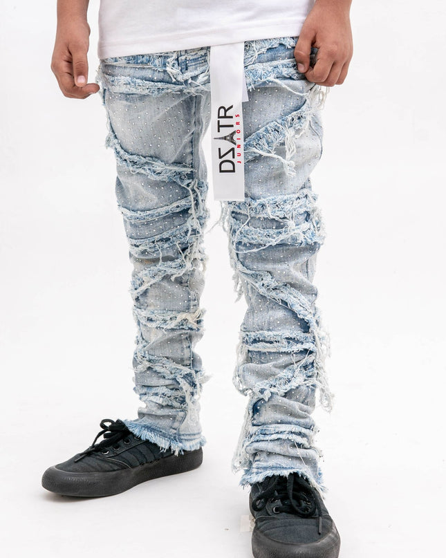 KIDS STONE SKINNY JEANS K-050
