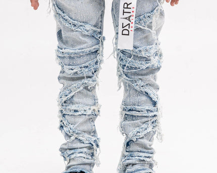 Boys STONE Stacked JEANS K-050