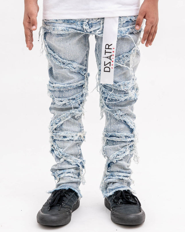 KIDS STONE SKINNY JEANS K-050