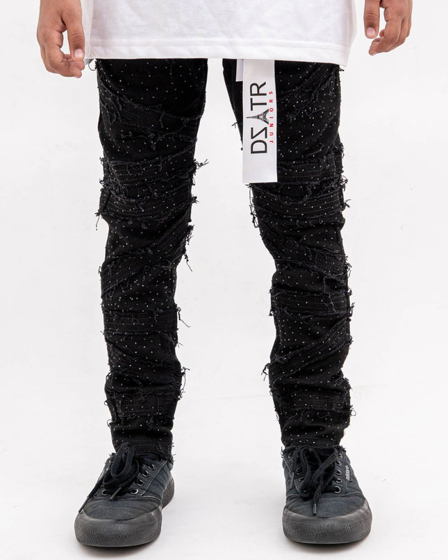 KIDS STONE SKINNY JEANS K-050