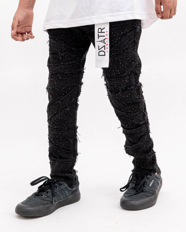 KIDS STONE SKINNY JEANS K-050