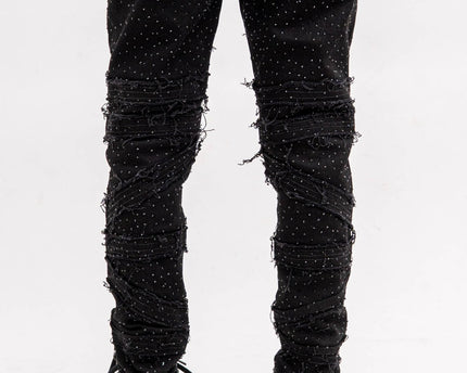 Boys STONE Stacked JEANS K-050