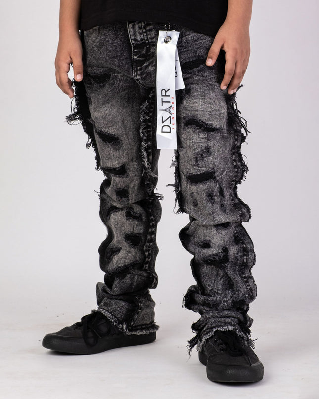 KIDS STACKED JEANS K-052