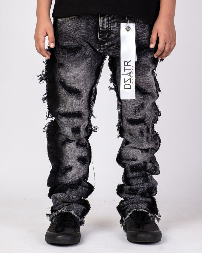 KIDS STACKED JEANS K-052