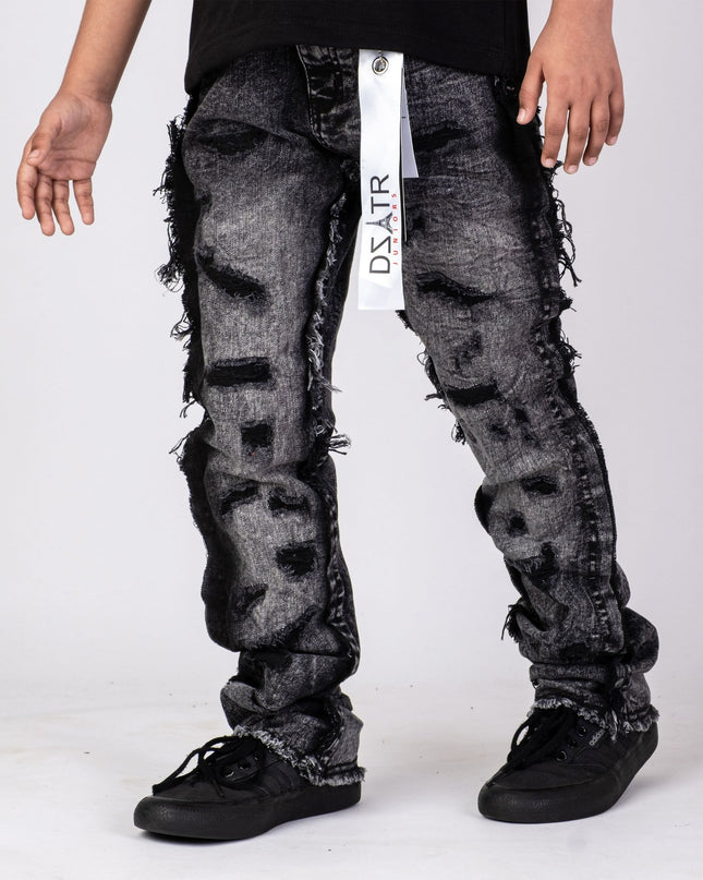 KIDS STACKED JEANS K-052