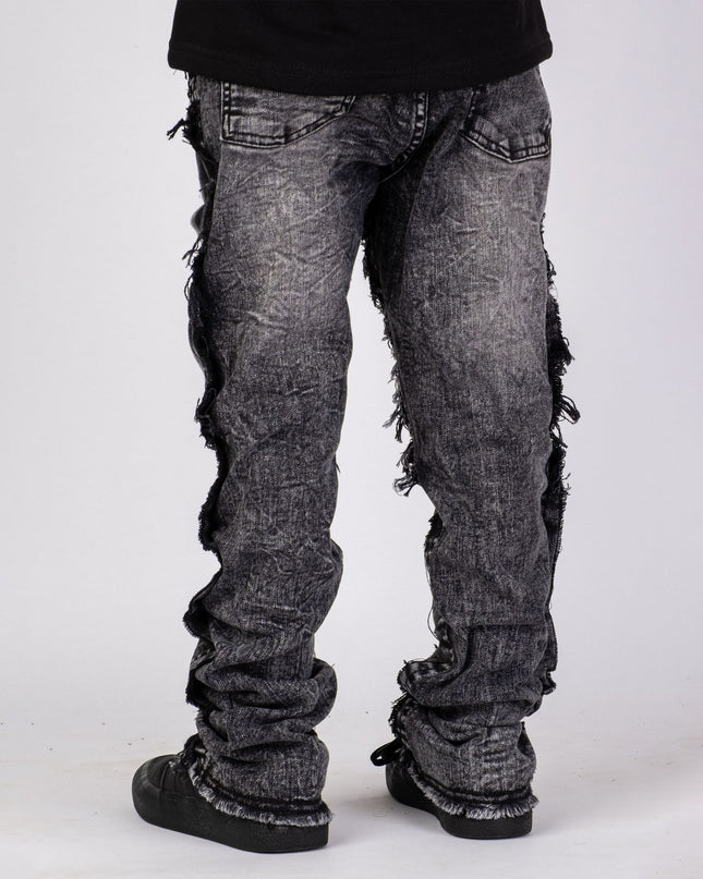 KIDS STACKED JEANS K-052