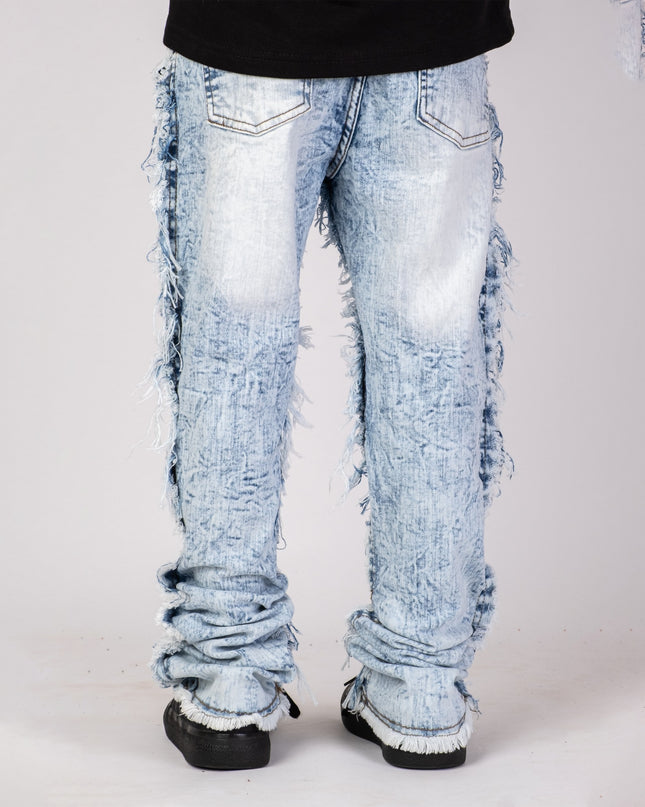 KIDS STACKED JEANS K-052