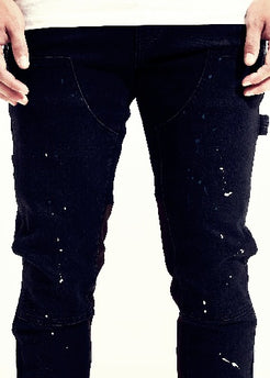 EMBELLISH HART DENIM