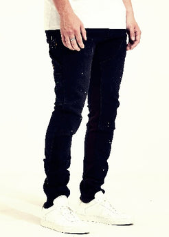 EMBELLISH HART DENIM