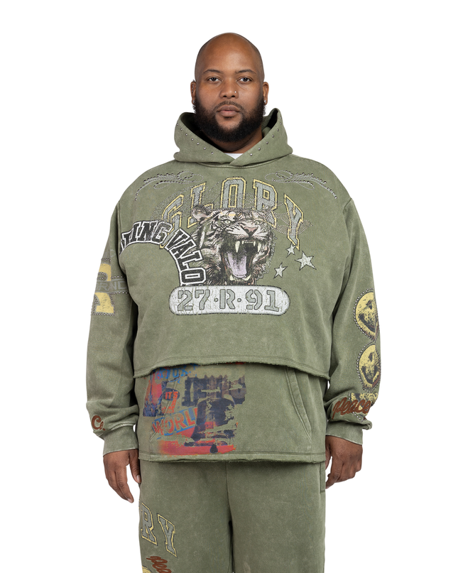 SMOKE RISE GLORY 2FER HOODIE Plus