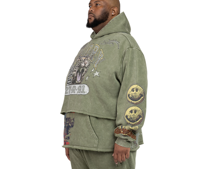 SMOKE RISE GLORY 2FER HOODIE Plus
