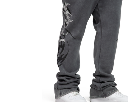 SR Fleece stacked pants Plus  FP25677B