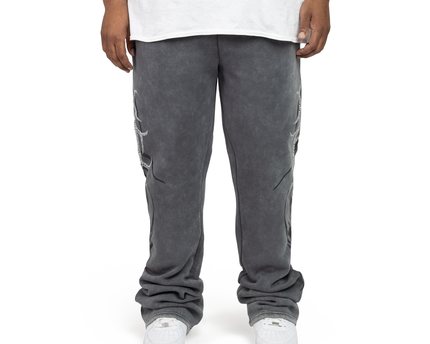 SR Fleece stacked pants Plus  FP25677B
