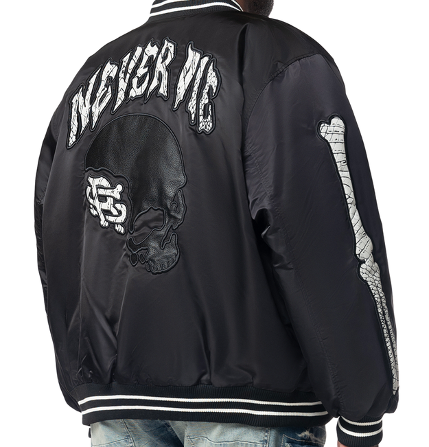 SR Satin Stadium Jacket